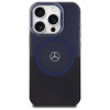 Mercedes MEHMP16X23HBIKV Apple iPhone 16 Pro Max -kovakotelo MB Double Layer BiColor MagSafe, musta sininen