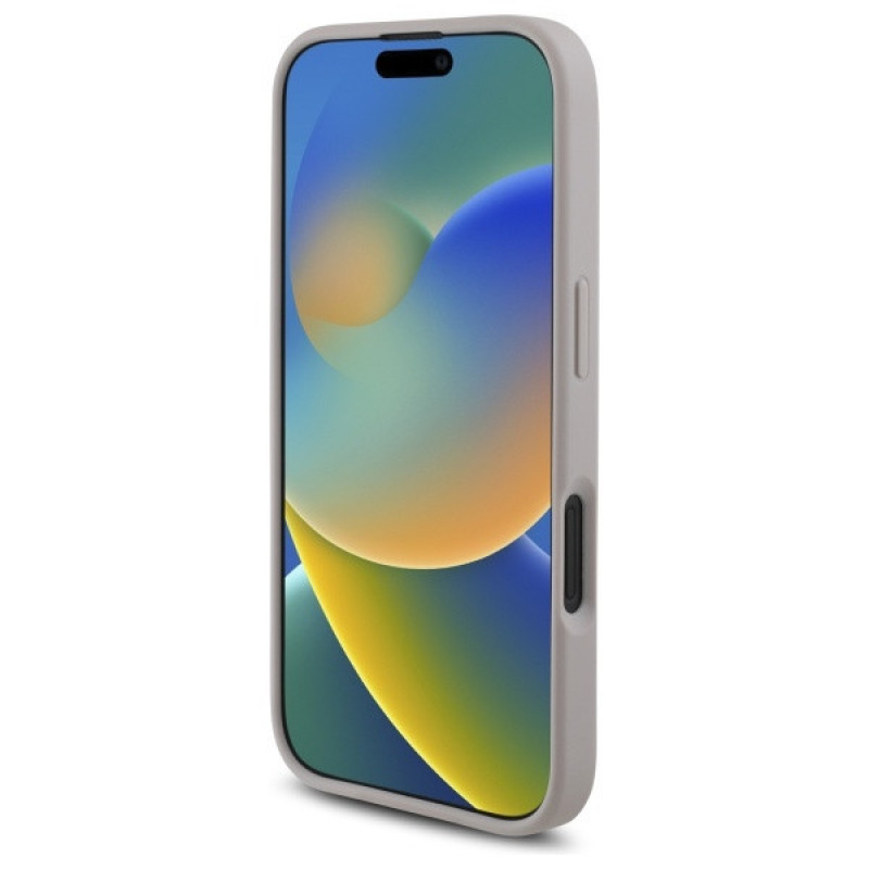 Guess GUHCP16S4GMGPI Apple iPhone 16 -kovakuori 4G Big Logo, pinkki