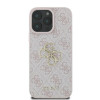 Guess GUHCP16X4GMGPI 4G Big Metal Logo -kovakotelo Apple iPhone 16 Pro Max 6.9" -puhelimelle, pinkki