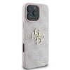 Guess GUHCP16X4GMGPI 4G Big Metal Logo -kovakotelo Apple iPhone 16 Pro Max 6.9" -puhelimelle, pinkki