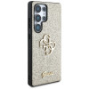 Guess Fixed Glitter Big 4G Metal Logo -kovakotelo Samsung Galaxy S25 Ultra -puhelimelle, kulta