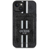 Guess 4G Stripes MagSafe Wallet Case Apple iPhone 15:lle, musta