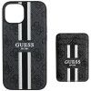 Guess 4G Stripes MagSafe Wallet Case Apple iPhone 15:lle, musta