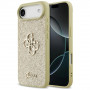 Guess Fixed Glitter Big 4G -kovakotelo Apple iPhone Air -puhelimelle, kulta