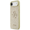 Guess Fixed Glitter Big 4G -kovakotelo Apple iPhone Air -puhelimelle, kulta