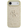 Guess Fixed Glitter Big 4G -kovakotelo Apple iPhone Air -puhelimelle, kulta