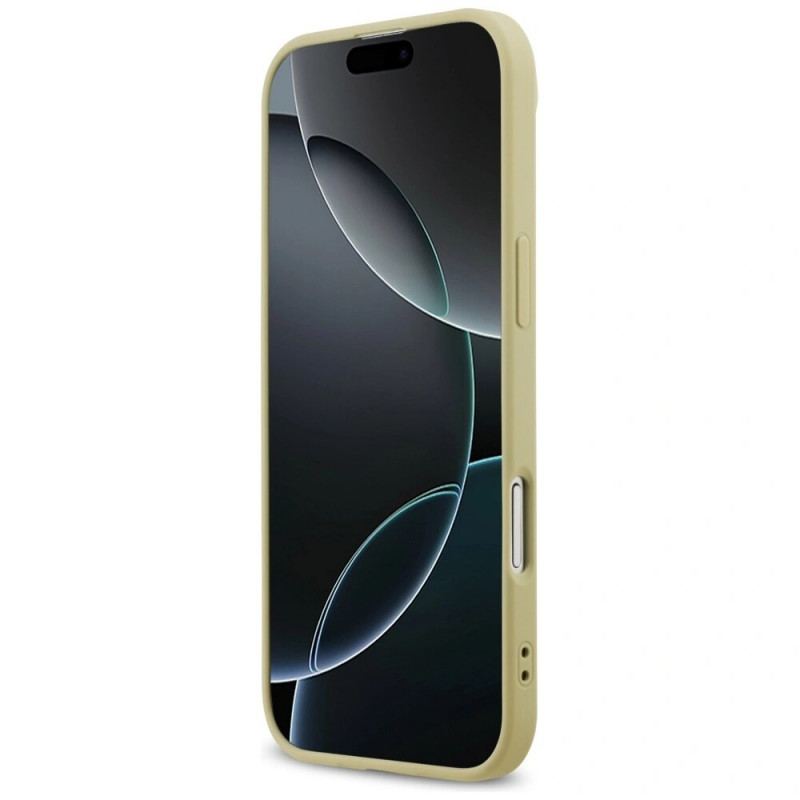 Guess Fixed Glitter Big 4G -kovakotelo Apple iPhone Air -puhelimelle, kulta