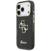 Guess GUE5344 IML 4G Script Metal -kovakotelo Apple iPhone 17 Pro Max -puhelimelle, musta