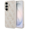 Guess GUE005375 4G Embossed Ring MagSafe -kovakotelo Samsung Galaxy S26+:lle, pinkki
