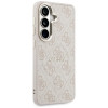 Guess GUE005375 4G Embossed Ring MagSafe -kovakotelo Samsung Galaxy S26+:lle, pinkki