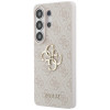 Guess GUE005337 4G Big Metal Logo -kovakotelo Samsung Galaxy S26 Ultra -puhelimelle, pinkki