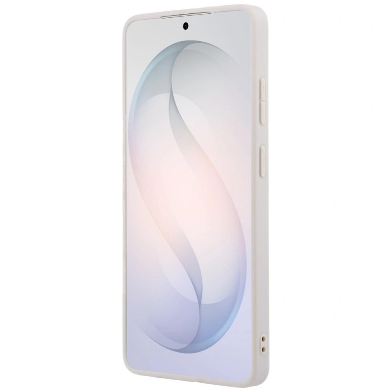 Guess GUE005337 4G Big Metal Logo -kovakotelo Samsung Galaxy S26 Ultra -puhelimelle, pinkki