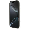 Guess 4G Big 4G Classic Logo Big Strap Metal Buttons -suojakotelo hihnalla Apple iPhone 18 Pro Max / 17 Pro Max -puhelimelle, musta
