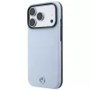 Mercedes Mer008911 Leather with Crossed Lines Anthracite MagSafe -suojakotelo Apple iPhone 18 Pro / 17 Pro -puhelimelle, sininen