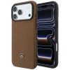 Mercedes-Benz Grill Pattern Leather MagSafe -suojakuori ja korttilompakkosetti Apple iPhone 18 Pro Max / 17 Pro Max -puhelimelle, camel