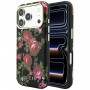 Guess Blossom Roses Print MagSafe -suojakotelo Apple iPhone 18 Pro Max / 17 Pro Max -puhelimelle, musta