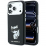 Karl Lagerfeld Smooth Choupette Sketch MagSafe -suojakotelo Apple iPhone 18 Pro Max / 17 Pro Max -puhelimelle, musta
