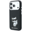 Karl Lagerfeld Smooth Choupette Sketch MagSafe -suojakotelo Apple iPhone 18 Pro Max / 17 Pro Max -puhelimelle, musta