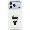 Karl Lagerfeld IML Ikonik Sketch Print MagSafe -suojakotelo Apple iPhone 18 Pro Max / 17 Pro Max -puhelimelle, beige (KLD22794)