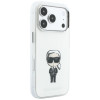 Karl Lagerfeld IML Ikonik Sketch Print MagSafe -suojakotelo Apple iPhone 18 Pro Max / 17 Pro Max -puhelimelle, beige (KLD22794)