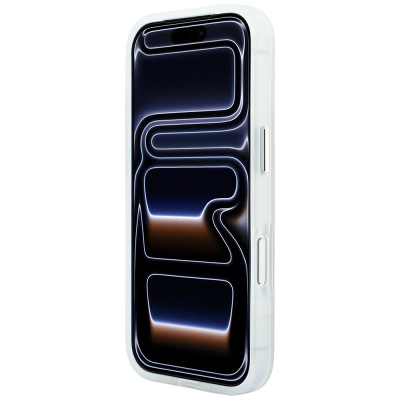 Karl Lagerfeld IML Ikonik Sketch Print MagSafe -suojakotelo Apple iPhone 18 Pro Max / 17 Pro Max -puhelimelle, beige (KLD22794)