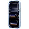 Karl Lagerfeld Script Logo MagSafe -suojakotelo Apple iPhone 18 Pro / 17 Pro -puhelimelle, vaaleansininen