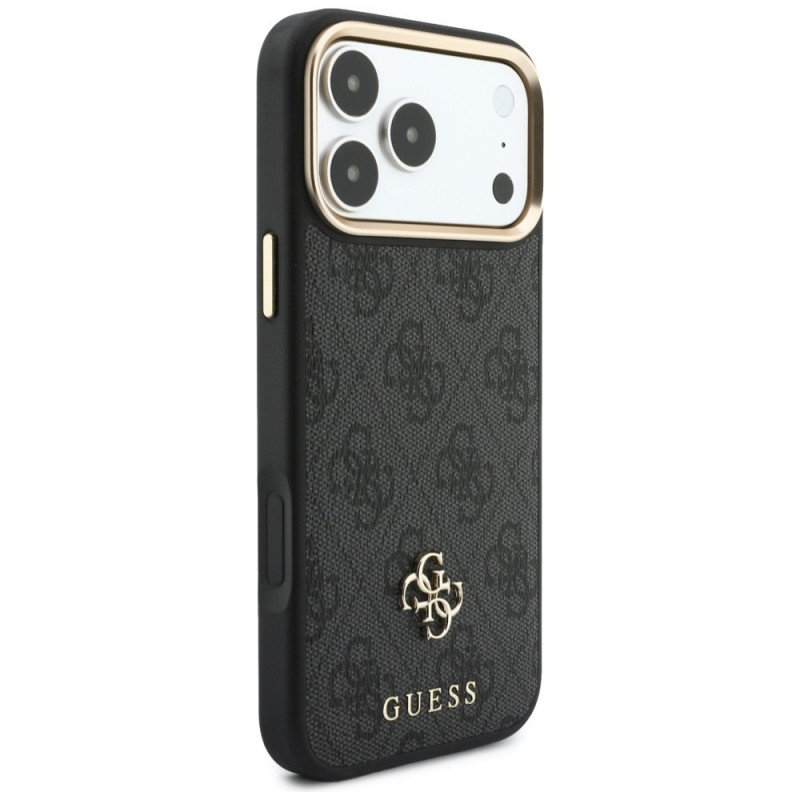 Guess 4G kuori lompakolla, MagSafe, Apple iPhone 18 Pro / 17 Pro, musta