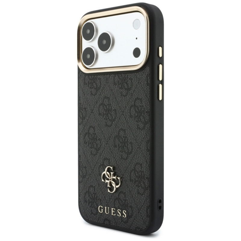 Guess 4G kuori lompakolla, MagSafe, Apple iPhone 18 Pro Max / 17 Pro Max -puhelimelle, musta