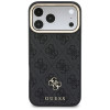 Guess 4G kuori lompakolla, MagSafe, Apple iPhone 18 Pro Max / 17 Pro Max -puhelimelle, musta