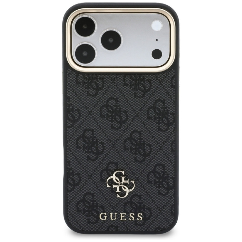 Guess 4G kuori lompakolla, MagSafe, Apple iPhone 18 Pro Max / 17 Pro Max -puhelimelle, musta