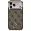 Guess 4G-suojakotelo lompakolla, MagSafe, Apple iPhone 18 Pro Max / 17 Pro Max -puhelimelle, ruskea