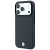 BMW Kevlar Metal Logo MagSafe -suojakotelo Apple iPhone 18 Pro / 17 Pro -puhelimelle, antrasiitti