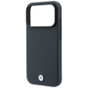 BMW Kevlar Metal Logo MagSafe -suojakotelo Apple iPhone 18 Pro / 17 Pro -puhelimelle, antrasiitti