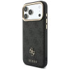 Guess 4G -suojakotelo lompakolla ja kaulahihnalla, MagSafe, Apple iPhone 18 Pro / 17 Pro -puhelimelle, ruskea