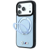BMW Kevlar Ring Stand 360 MagSafe -suojakotelo Apple iPhone 18 Pro Max / 17 Pro Max -puhelimelle, sininen