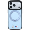BMW Kevlar Ring Stand 360 MagSafe -suojakotelo Apple iPhone 18 Pro Max / 17 Pro Max -puhelimelle, sininen