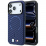 BMW M Carbon Printed Ring MagSafe -suojakotelo Apple iPhone 18 Pro Max / 17 Pro Max -puhelimelle, laivastonsininen