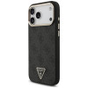 Guess 4G Triangle Logo MagSafe -suojakotelo Apple iPhone 18 Pro Max / 17 Pro Max -puhelimelle, musta-kulta