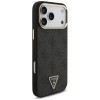 Guess 4G Triangle Logo MagSafe -suojakotelo Apple iPhone 18 Pro Max / 17 Pro Max -puhelimelle, musta-kulta