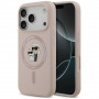Karl Lagerfeld Silicone Karl&Choupette Ring MagSafe -suojakotelo Apple iPhone 18 Pro / 17 Pro -puhelimelle, musta