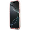 Guess IML Flower & Tonal Circle MagSafe -kuori Apple iPhone 18 Pro / 17 Pro -puhelimelle, vaaleanpunainen