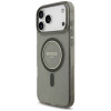 Guess IML Glitter Pearl Strap MagSafe -suojakotelo Apple iPhone 18 Pro Max / 17 Pro Max -puhelimelle, musta