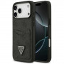Guess 4G Double Card Triangle -suojakotelo Apple iPhone 18 Pro Max / 17 Pro Max -puhelimelle, musta