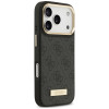Guess 4G Logo Plate MagSafe -suojakotelo Apple iPhone 18 Pro Max / 17 Pro Max -puhelimelle, musta