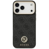 Guess 4G Strass Logo MagSafe -suojakotelo Apple iPhone 18 Pro Max / 17 Pro Max -puhelimelle, musta