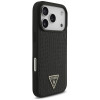 Guess Croco Triangle Logo MagSafe -suojakotelo Apple iPhone 18 Pro / 17 Pro -puhelimelle, musta