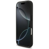 Guess Croco Triangle Logo MagSafe -suojakotelo Apple iPhone 18 Pro / 17 Pro -puhelimelle, musta