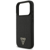 Guess Croco Triangle Logo MagSafe -suojakotelo Apple iPhone 18 Pro / 17 Pro -puhelimelle, musta