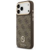Guess 4G Strass Logo MagSafe -suojakotelo Apple iPhone 18 Pro Max / 17 Pro Max -puhelimelle, ruskea