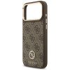 Guess 4G Strass Logo MagSafe -suojakotelo Apple iPhone 18 Pro Max / 17 Pro Max -puhelimelle, ruskea
